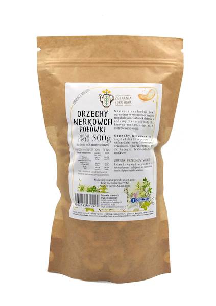Orzech nerkowca połówki 500g
