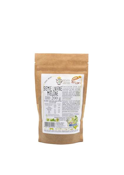 Siemię lniane odtłuszczone 0,2kg