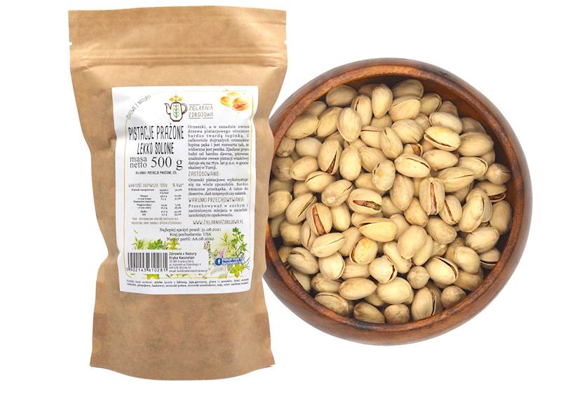 Orzeszki pistacjowe 500g