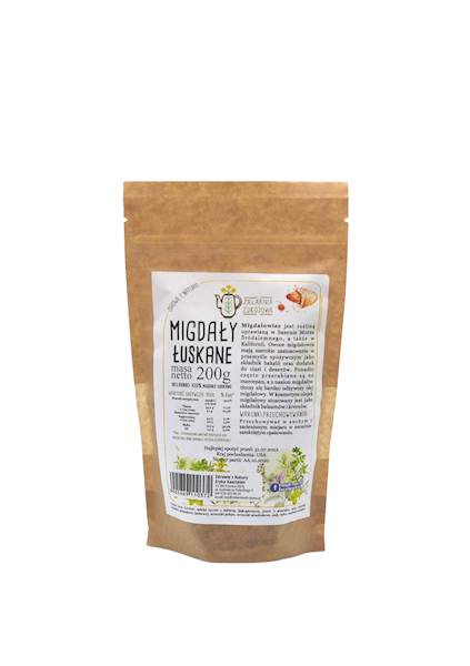 Migdały łuskane 200g