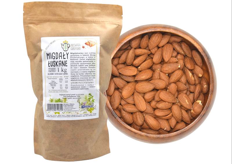 Migdały łuskane 1kg