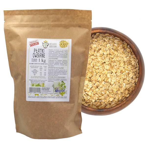 Płatki owsiane zwykle 1kg