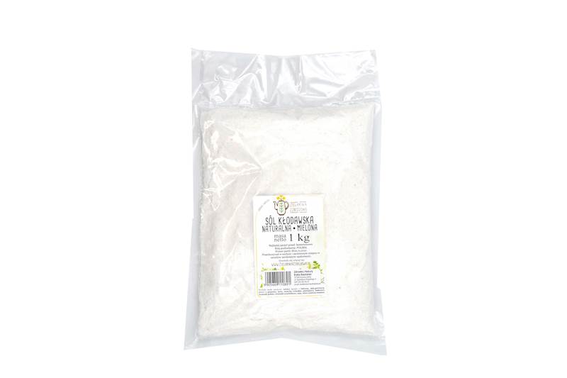 Sól kamienna kłodawska mielona 1kg