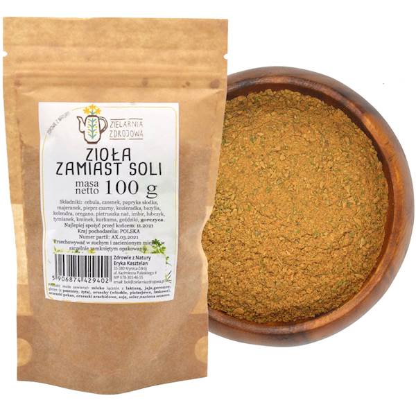 Zioła zamiast soli 100g