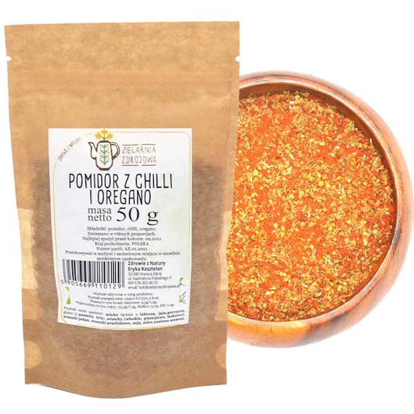 Pomidor z chili i oregano 50g