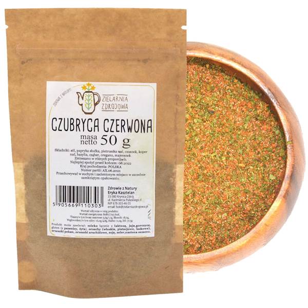 Czubryca czerwona 50g