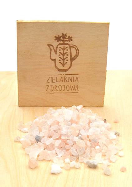 Sól kamienna kłodawska różowa gruba 5kg