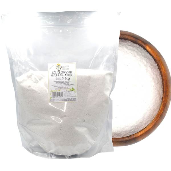 Sól kamienna kłodawska mielona 5kg