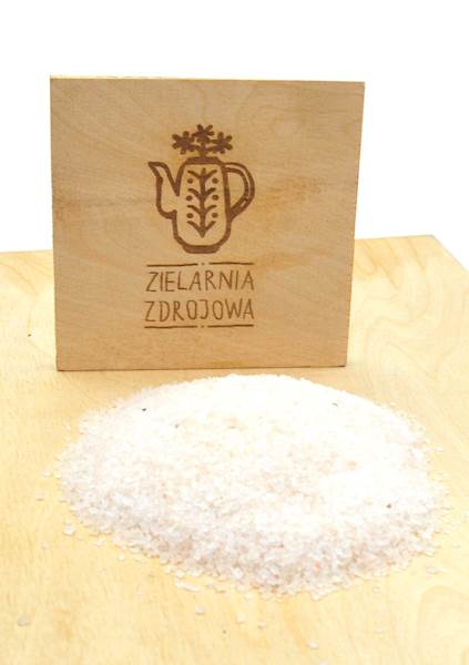 Sól kamienna kłodawska różowa drobna 1kg