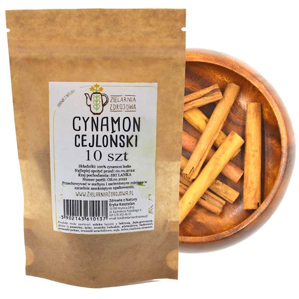 Cynamon Cejloński oryginalny laska 10szt