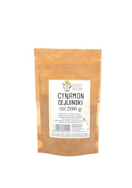 Cynamon Cejlońśki oryginalny mielony 200g