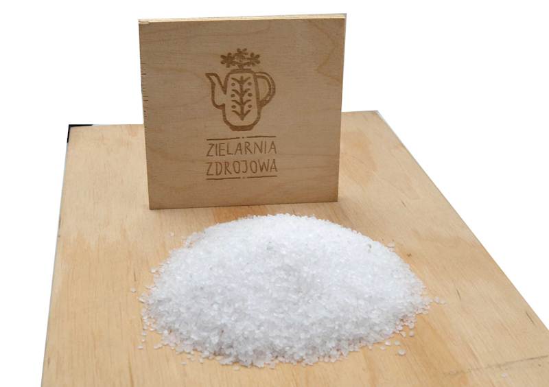 Sól kamienna kłodawska biała drobna 5kg