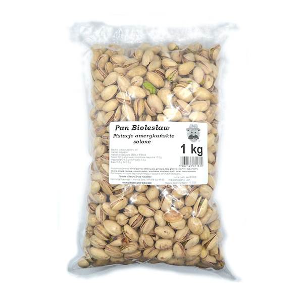 Pistacje amerykańskie solone