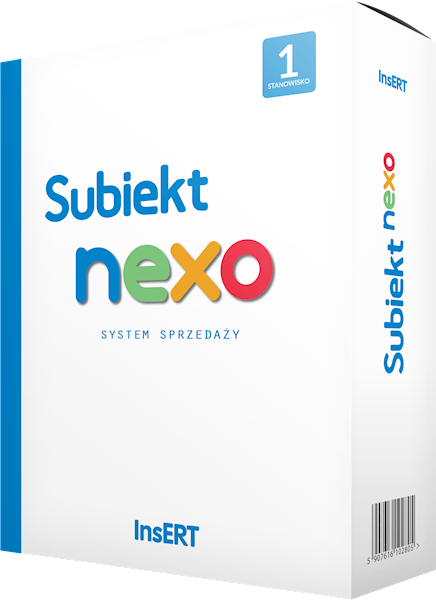 Insert Subiekt nexo 1st.