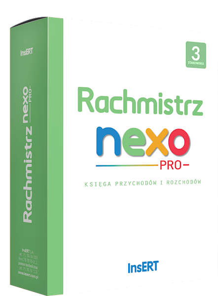 Rachmistrz nexo PRO licencja na 3 stanowiska