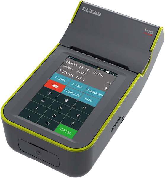 ELZAB KASA ONLINE K10 BT/WIFI popielato-zielona