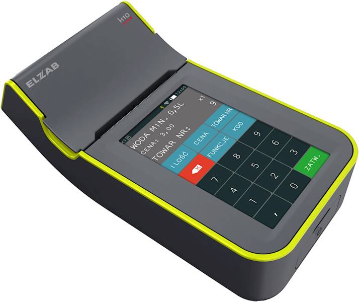 ELZAB KASA ONLINE K10 BT/WIFI popielato-zielona