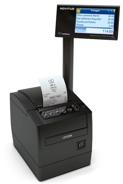 NOVITUS DRUKARKA FISKALNA HD II ONLINE