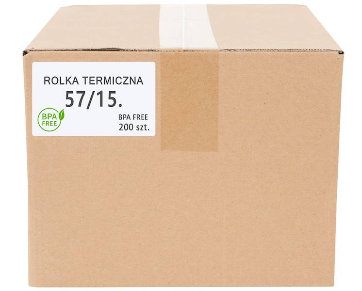 Rolki termiczne 57x15 (1 KARTON 200 SZT.)