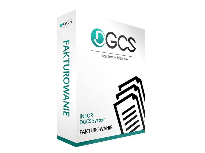 PROGRAM DGCS SYSTEM - FAKTUROWANIE