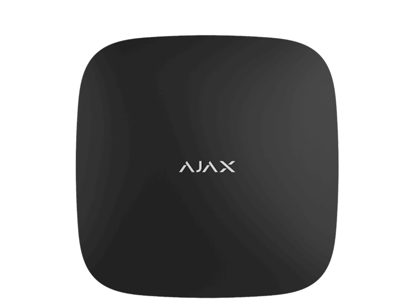 AJAX Hub 2 Plus (centrala alarmowa z 2xSIM, 4G/3G/2G, Ethernet, Wi-Fi) - black