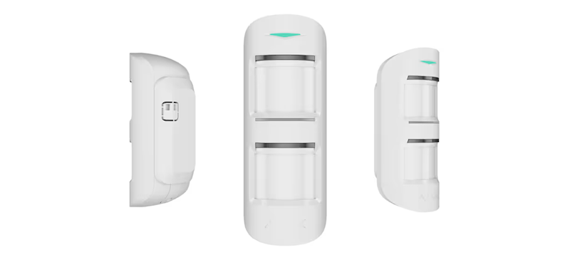 AJAX MotionProtect Outdoor (zewnętrzny czujnik ruchu z funkcją аntymaskingu, z dwoma sensorami PIR)- white