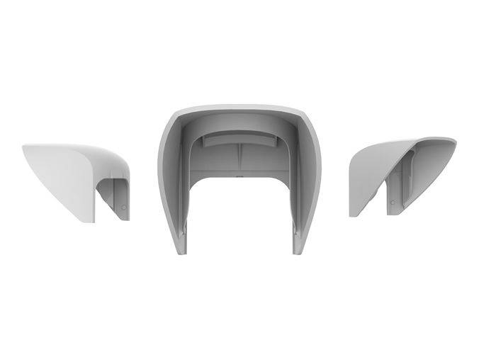 AJAX Hood for MPO (Osłona do zewnętrznego czujnika ruchu MotionProtect Outdoor) - white