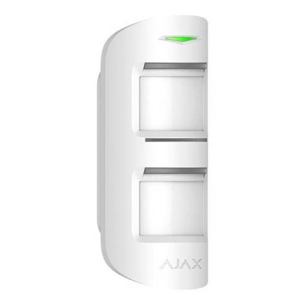 AJAX MotionProtect Outdoor (Bezprzewodowy zewnętrzny czujnik ruchu z funkcją аntymaskingu, z dwoma sensorami PIR) - biały
