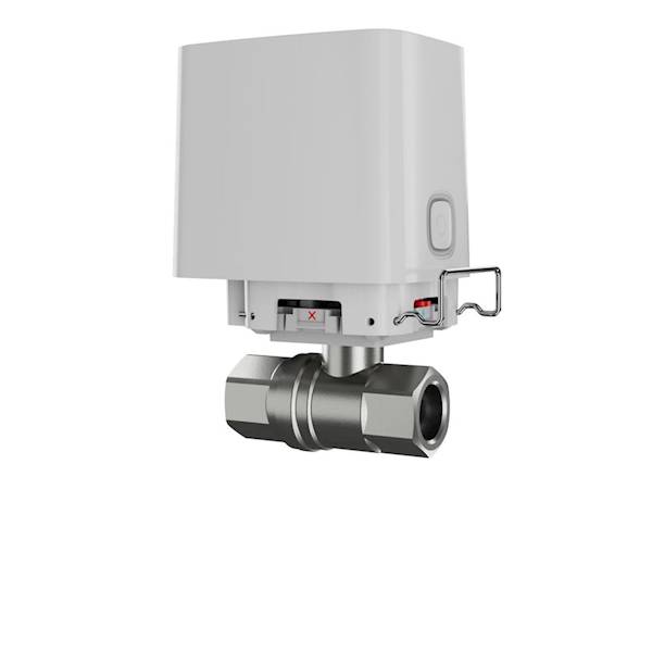 AJAX WaterStop (½" valve) (Bezprzewodowy inteligentny zawór odcinający wodę) - biały