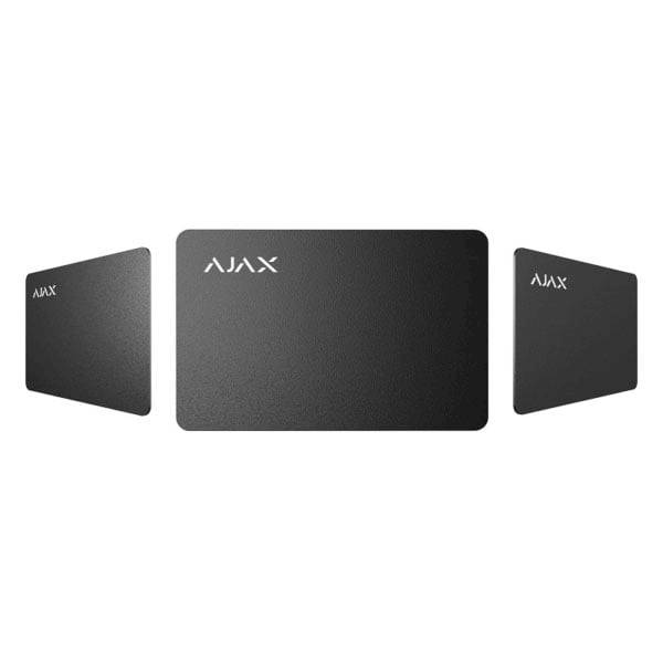 AJAX Batch of Pass (100 pcs) (Karta zbliżeniowa (100 szt)) - czarny