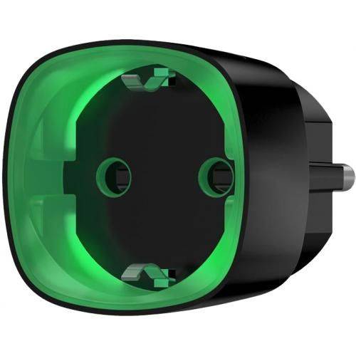 AJAX Socket (Bezprzewodowe, inteligentne gniazdko z pomiarem zużycia energii) - czarny