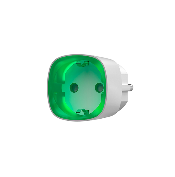 AJAX Socket (Bezprzewodowe, inteligentne gniazdko z pomiarem zużycia energii) - biały