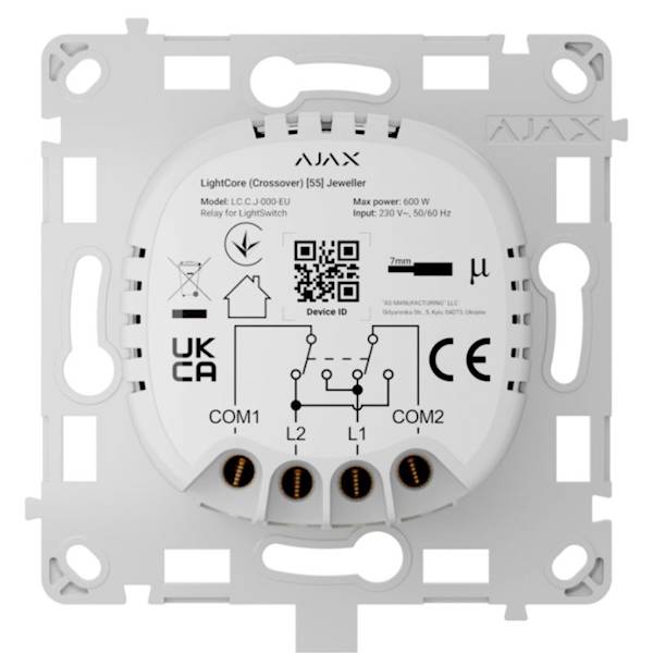AJAX LightCore (Crossover) (Przekaźnik do LightSwitcha)