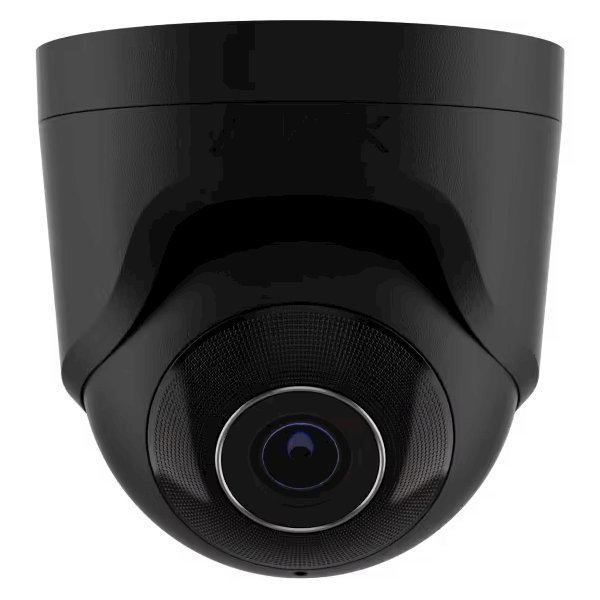 AJAX TurretCam (8 Mp/4 mm) (Przewodowa kamera IP do monitoringu bezpieczeństwa) - czarny