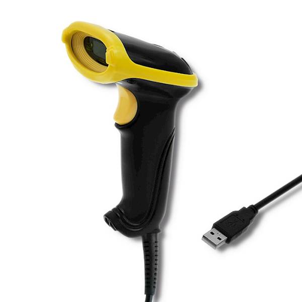 QOLTEC CZYTNIK KODÓW KRESKOWYCH 1D | USB