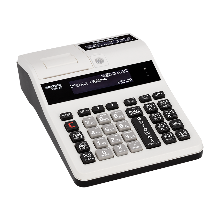 Kasa Datecs WP-25 GPRS 3 lata