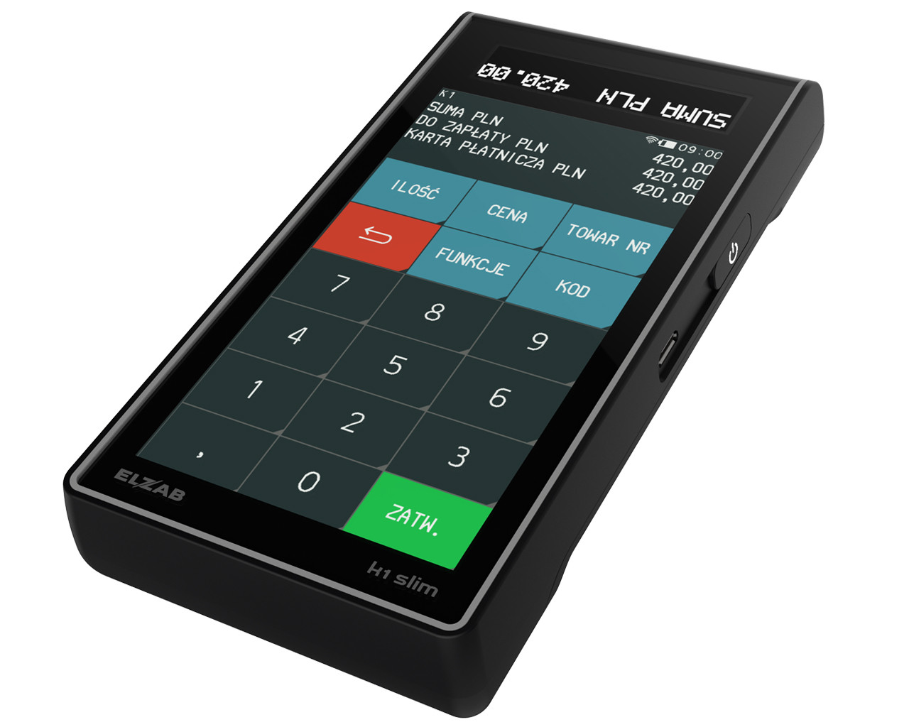 ELZAB K1 Slim ONLINE BT/GPRS