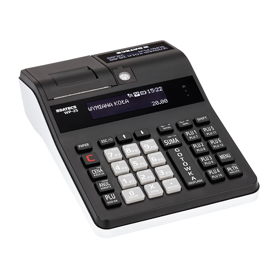 DATECS WP-25 PLUS Biała/Czarna GPRS