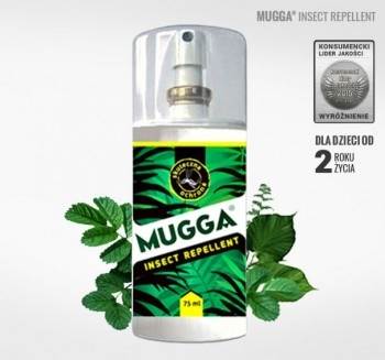 MUGGA SPRAY DEET 9.5% poj.75 ml