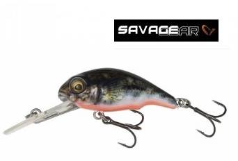 Wobler S.G.3D Goby Crank 4cm 3.5g F UV Red & Black