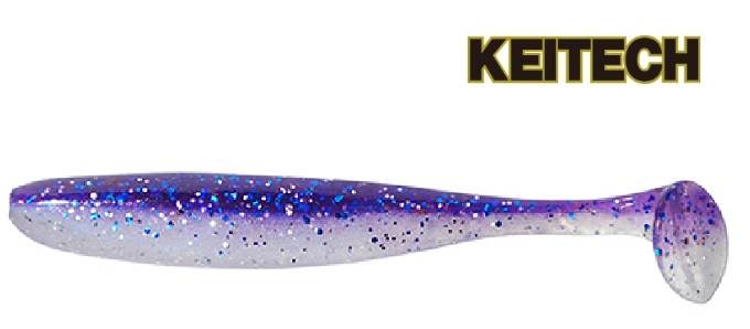 KEITECH EASY SHINER 2'' LT#45 PURPLE ICE SHAD