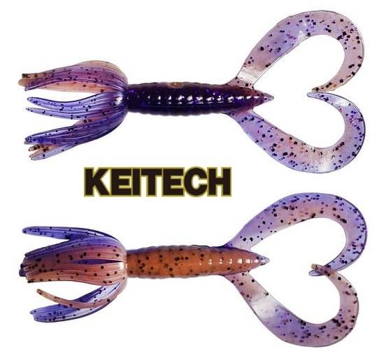 KEITECH LITTLE SPIDER 2'' LT#43T Purple Jerry 
