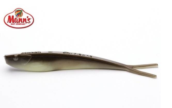 Manns Q-Fish 13cm olive green UV
