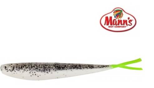 Manns Q-Fish 13cm salt & pepper uv-tail