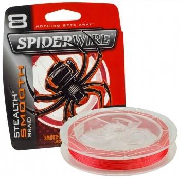 SPIDERWIRE SMOOTH 8 RED 0,12mm/150m.