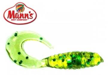MANNS TWISTER 3,0 CM KUD OLIWKOWY/ZIEL. BROKAT