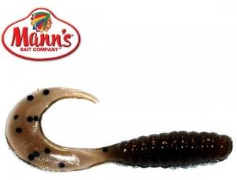 MANNS TWISTER 3,0 CM PS BRĄZOWY Z "PIEPRZEM"