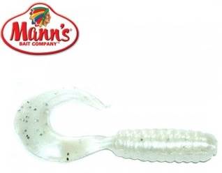 MANNS TWISTER 3,0 CM SMSH PERŁOWY Z BROKATEM 