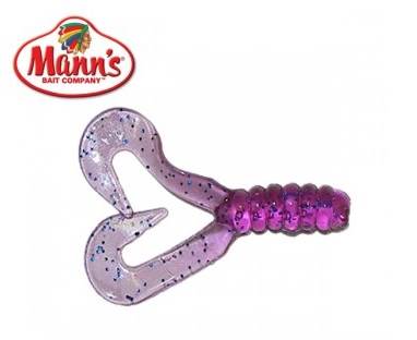 MANNS TWISTER 4,5 CM EG GRANATOWY Z BROKATEM