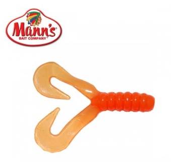 MANNS TWISTER 4,5 CM OR POMARAŃCZOWY